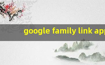 google family link app